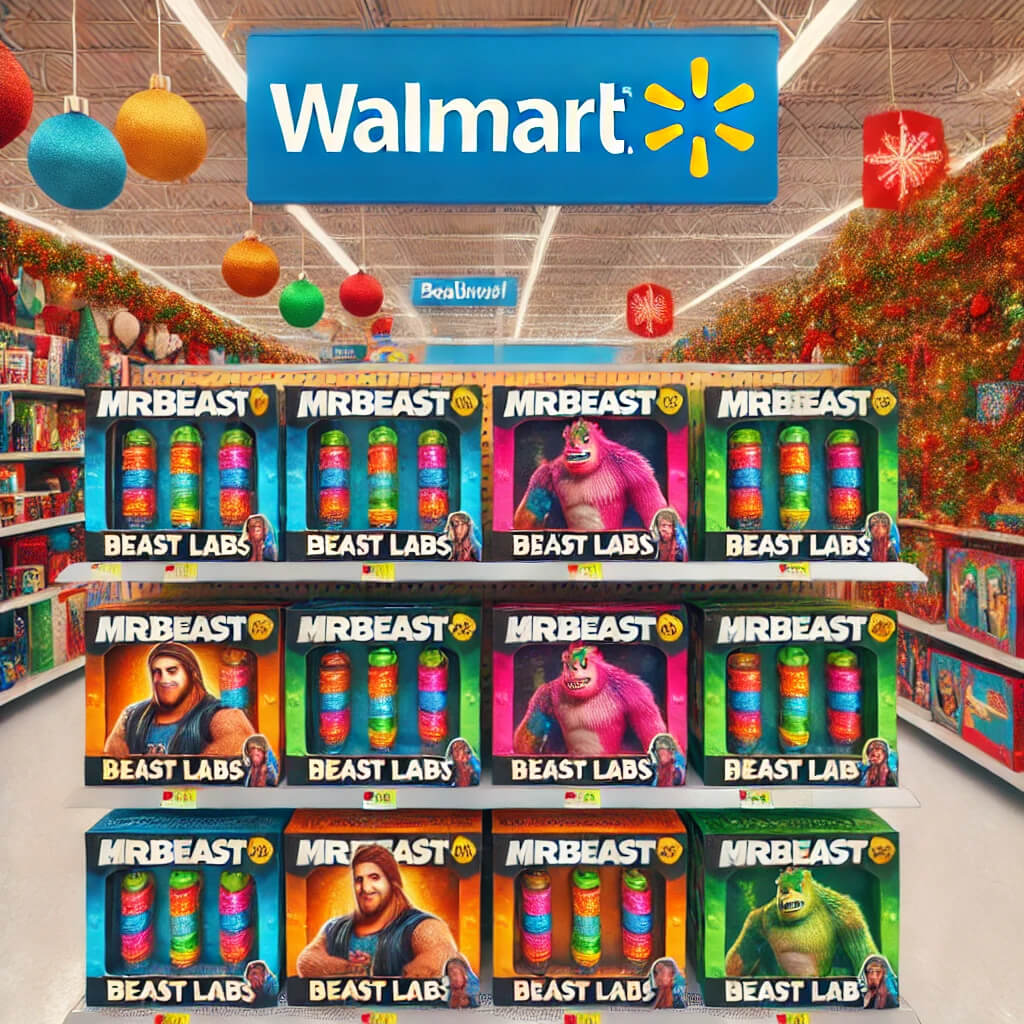 MrBeast's Beast Labs Toys Restocked at Walmart Just in Time for the Holidays